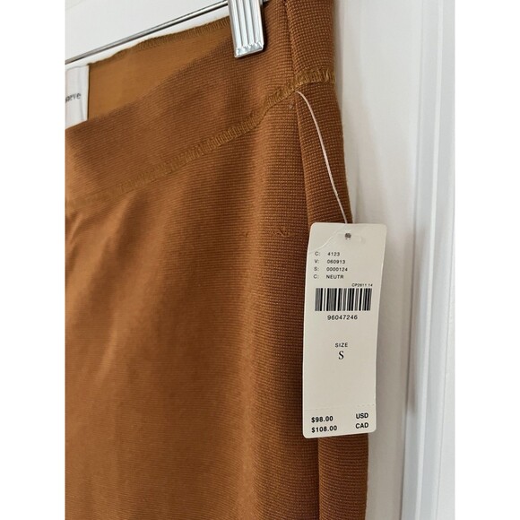 NWT Anthropologie Margot Kick Flare Cropped Pants In Natural Color Size Small - Picture 6 of 9